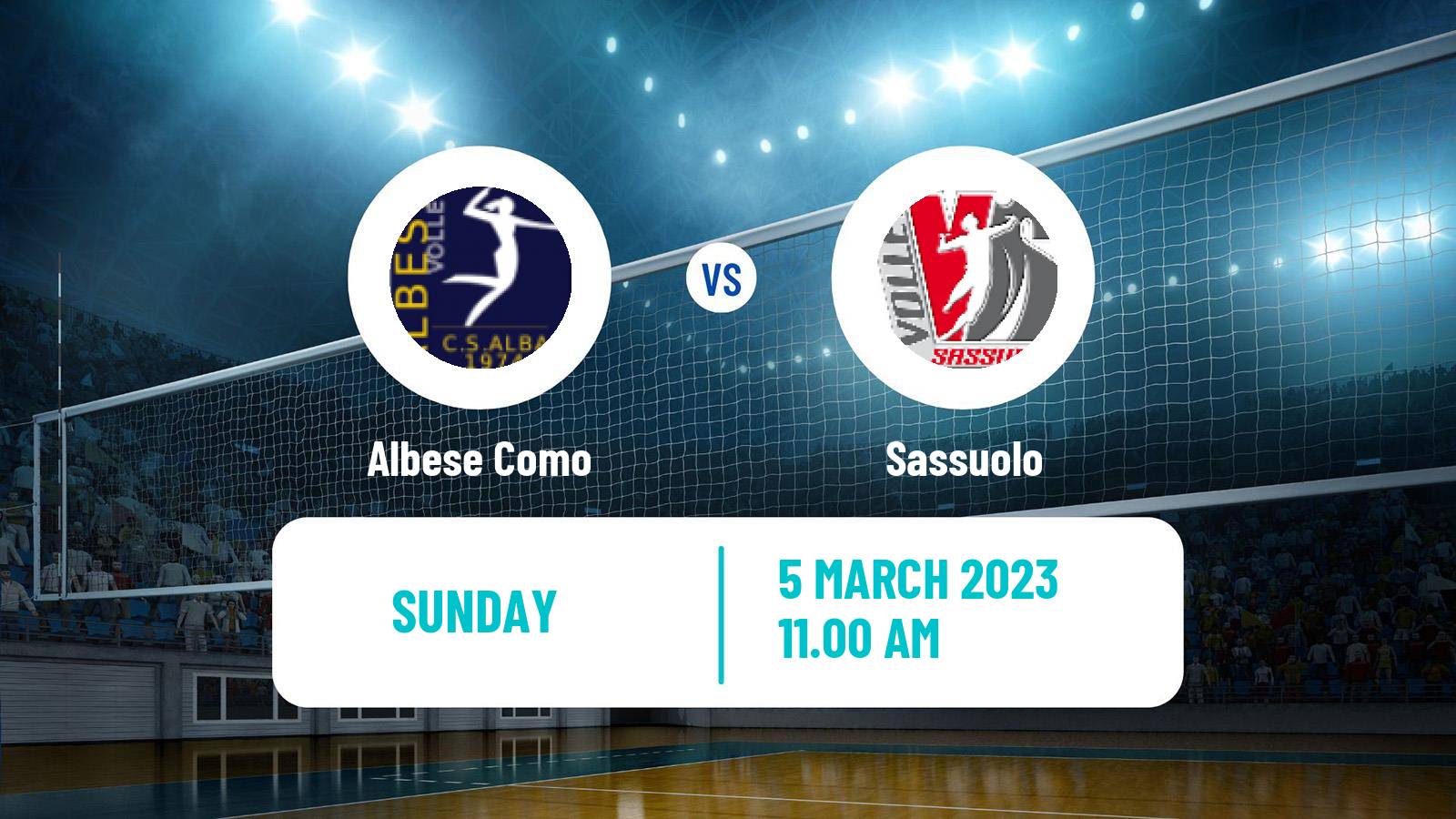 Volleyball Italian Serie A2 Volleyball Women Albese Como - Sassuolo