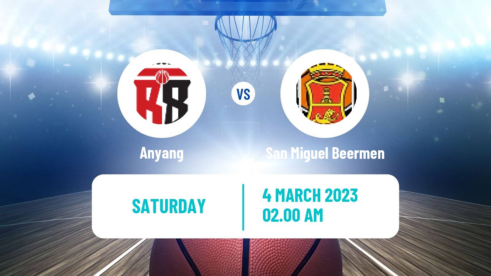 Basketball EASL Basketball Anyang - San Miguel Beermen