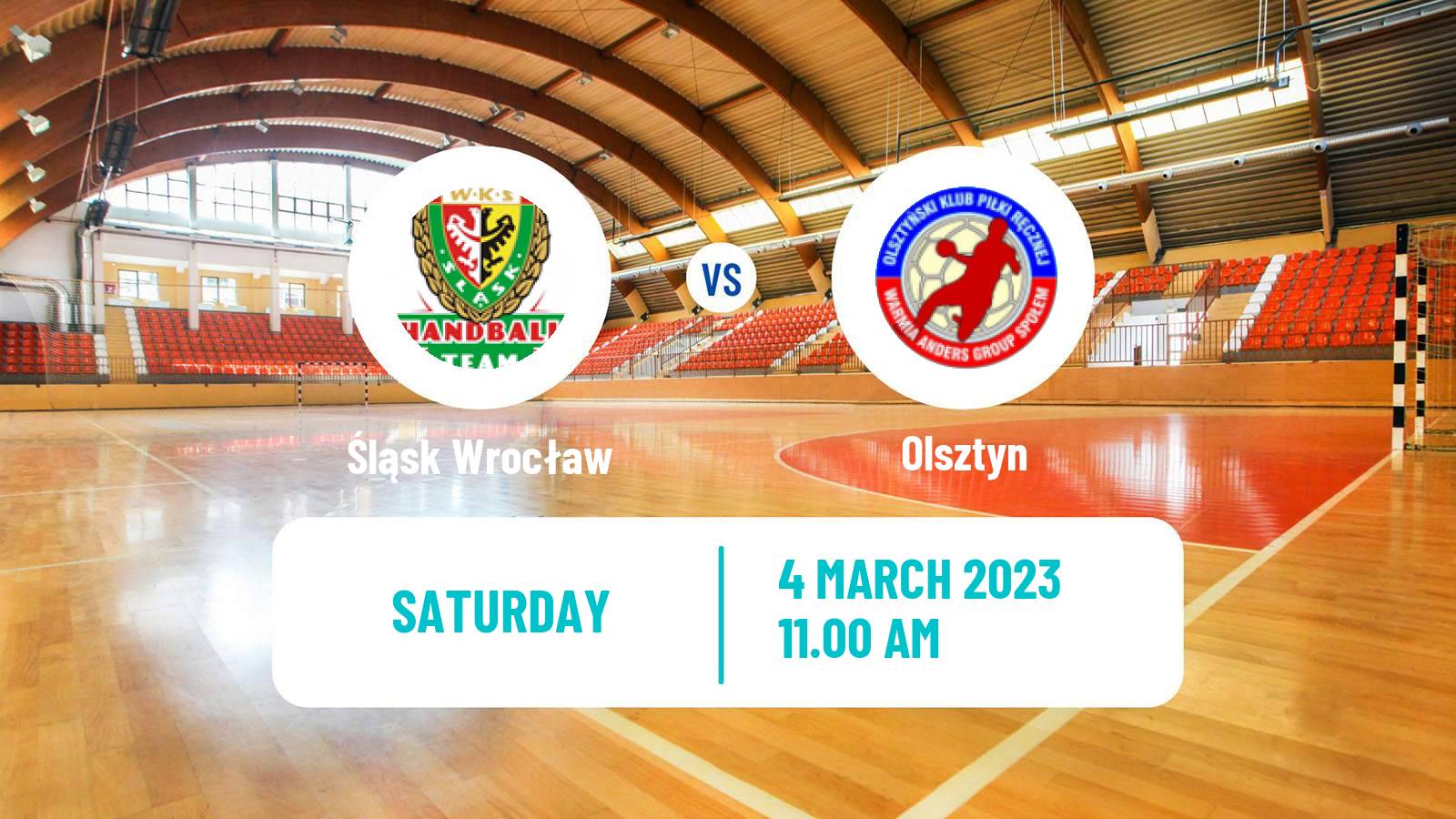 Handball Polish Central League Handball Śląsk Wrocław - Olsztyn