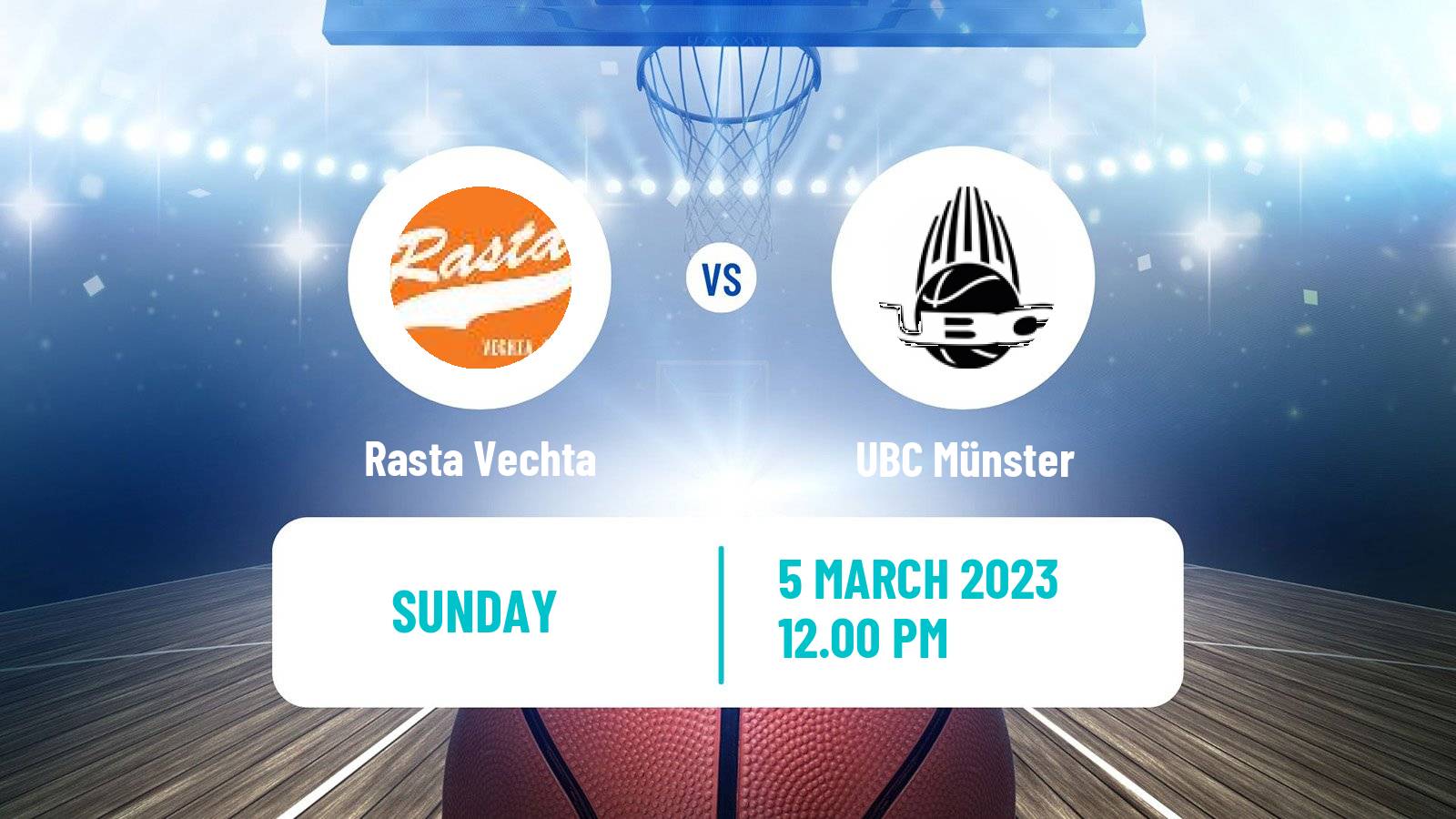 Basketball German Pro A Basketball Rasta Vechta - Münster
