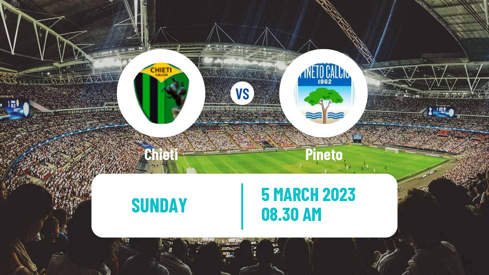 Soccer Italian Serie D - Group F Chieti - Pineto