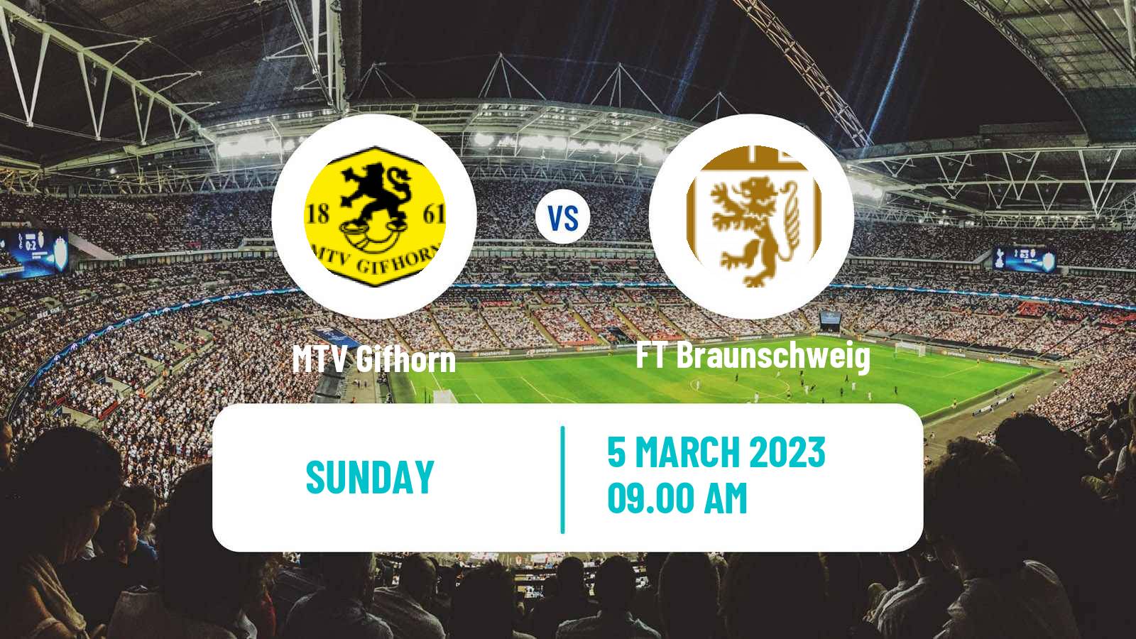 Soccer German Oberliga Niedersachsen Gifhorn - FT Braunschweig
