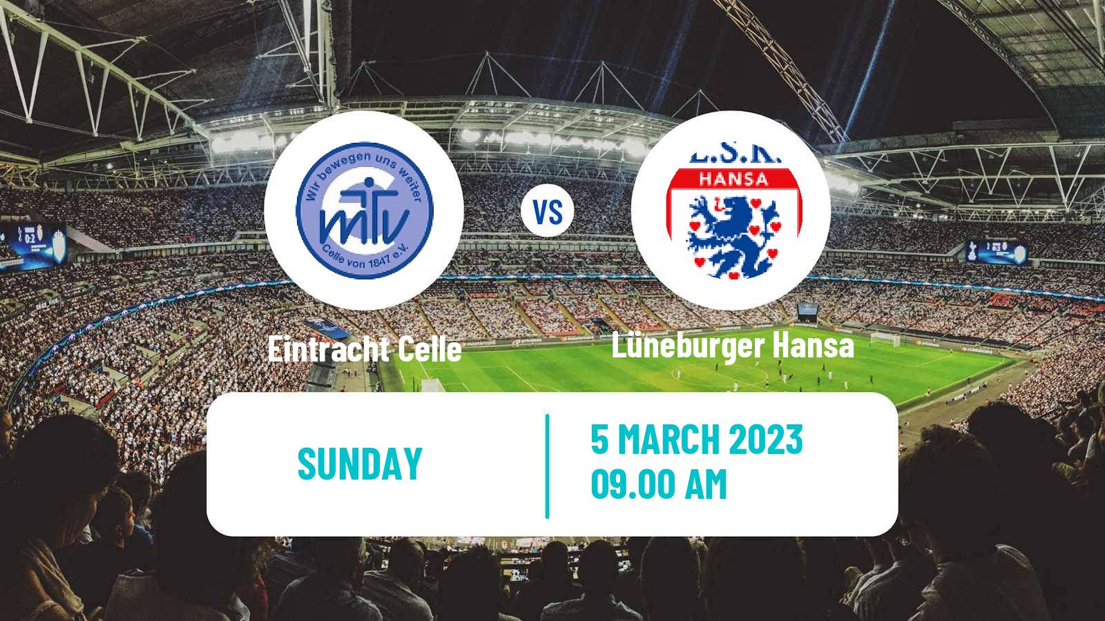 Soccer German Oberliga Niedersachsen Eintracht Celle - Lüneburger Hansa