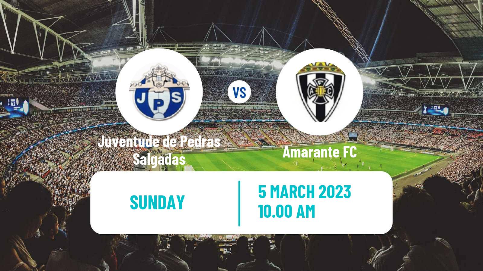 Soccer Campeonato de Portugal Juventude de Pedras Salgadas - Amarante