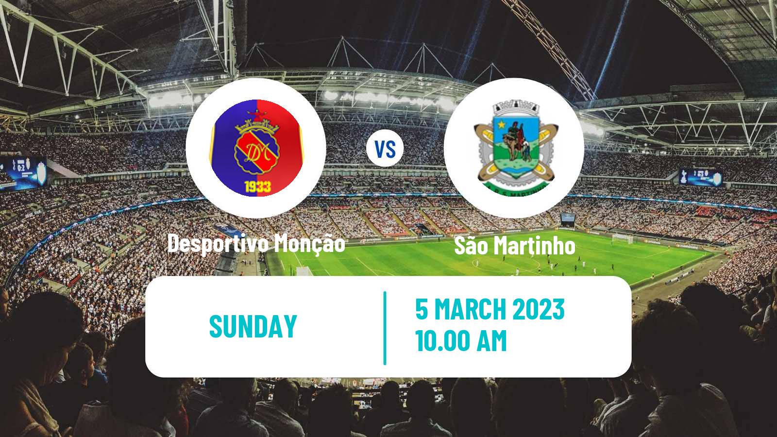 Soccer Campeonato de Portugal Desportivo Monção - São Martinho