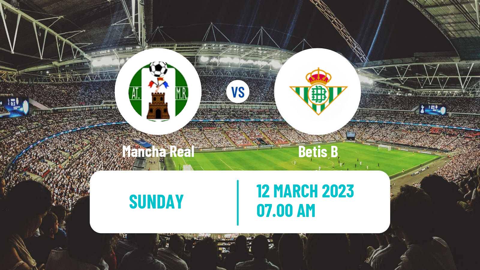 Soccer Spanish Segunda RFEF - Group 4 Mancha Real - Betis B