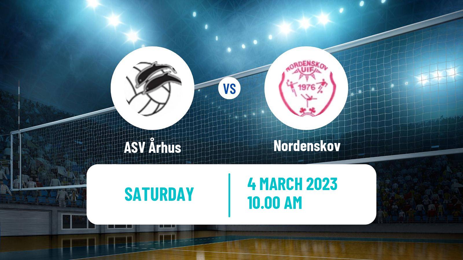 Volleyball Danish Volleyligaen Århus - Nordenskov