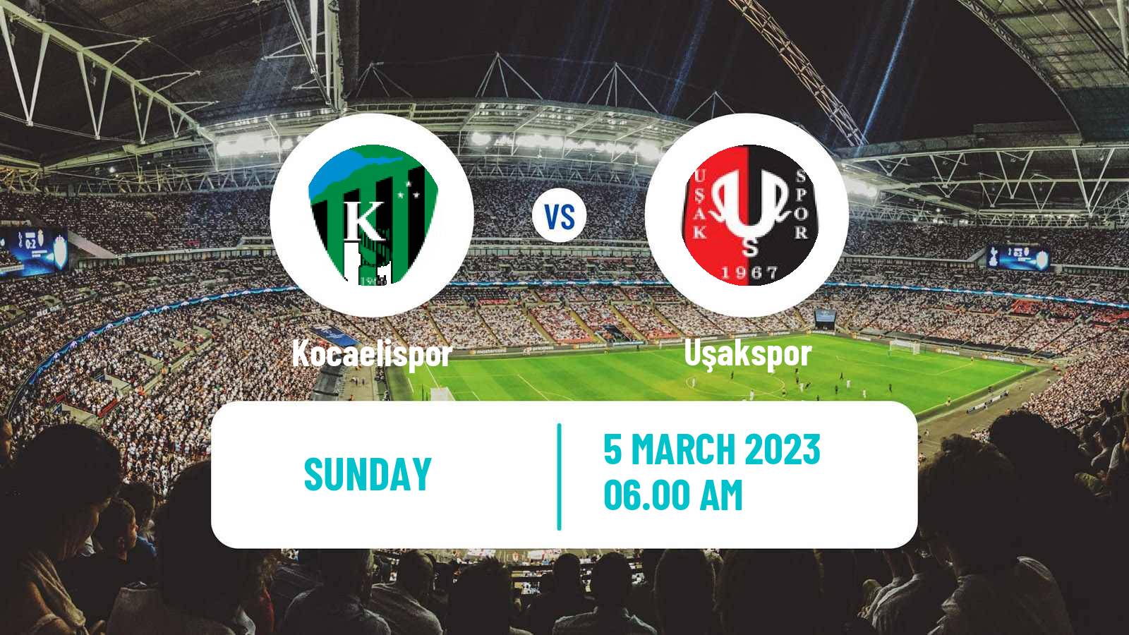 Soccer Turkish Second League Red Group Kocaelispor - Uşakspor