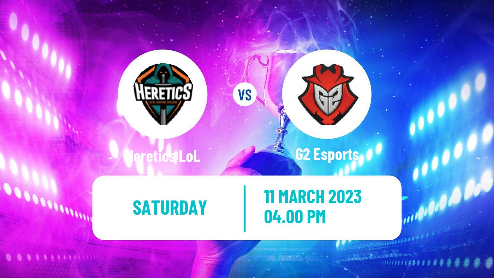Esports eSports Heretics - G2 Esports