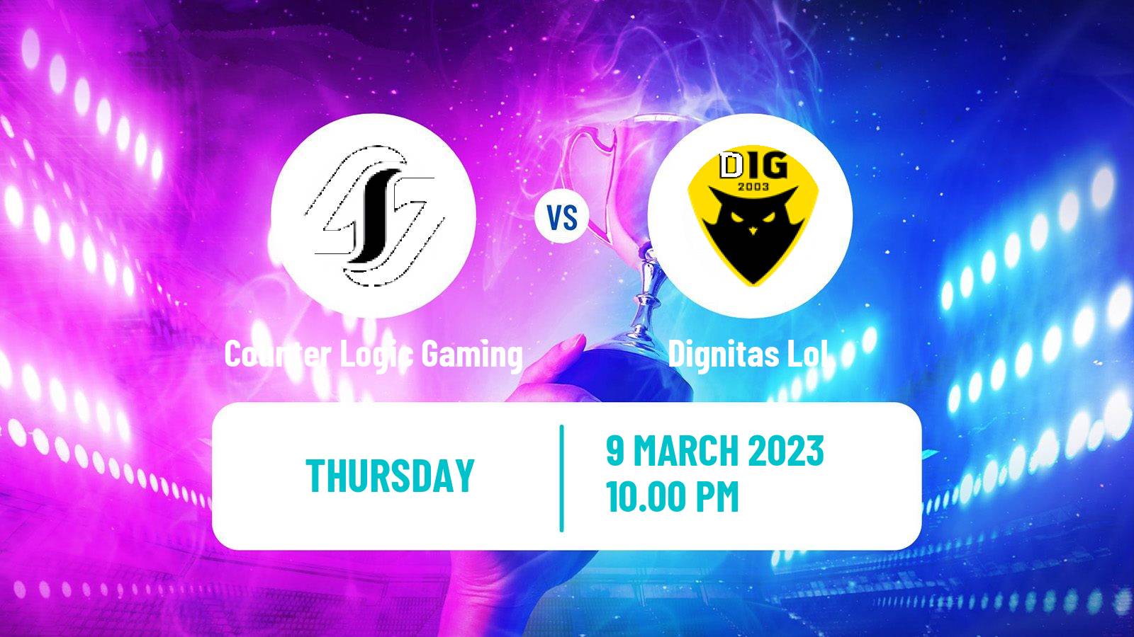 Esports eSports Counter Logic Gaming - Dignitas