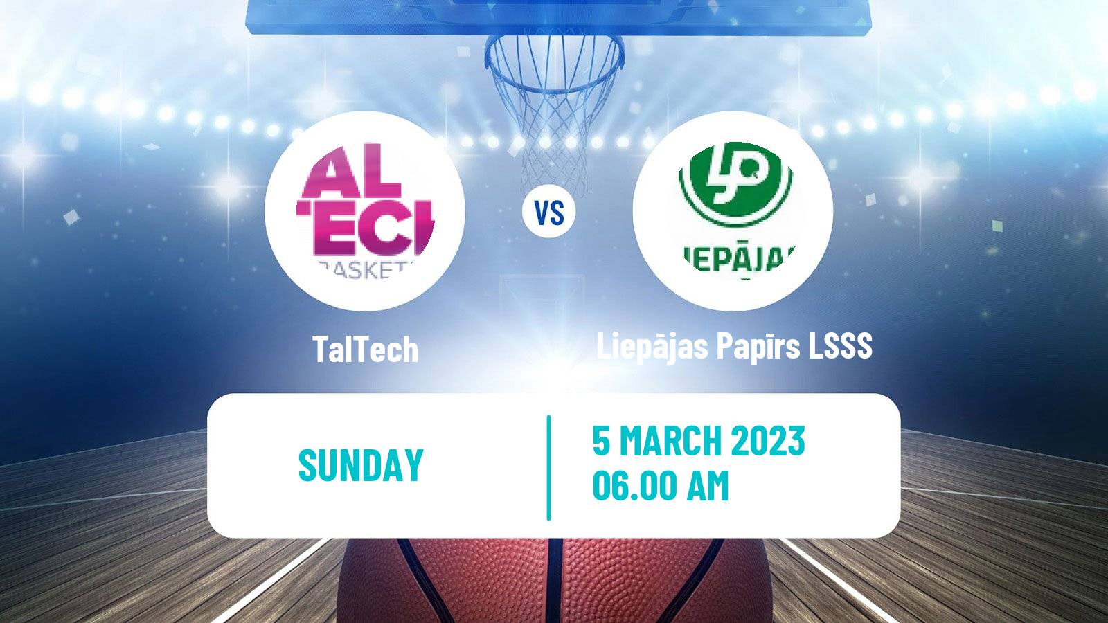 Basketball WBBL TalTech - Liepājas Papīrs LSSS