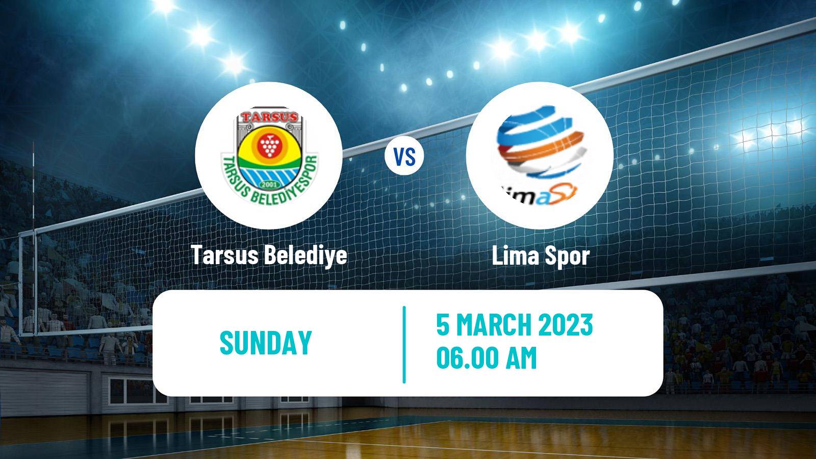 Volleyball Turkish 1 Ligi Volleyball Women Tarsus Belediye - Lima Spor