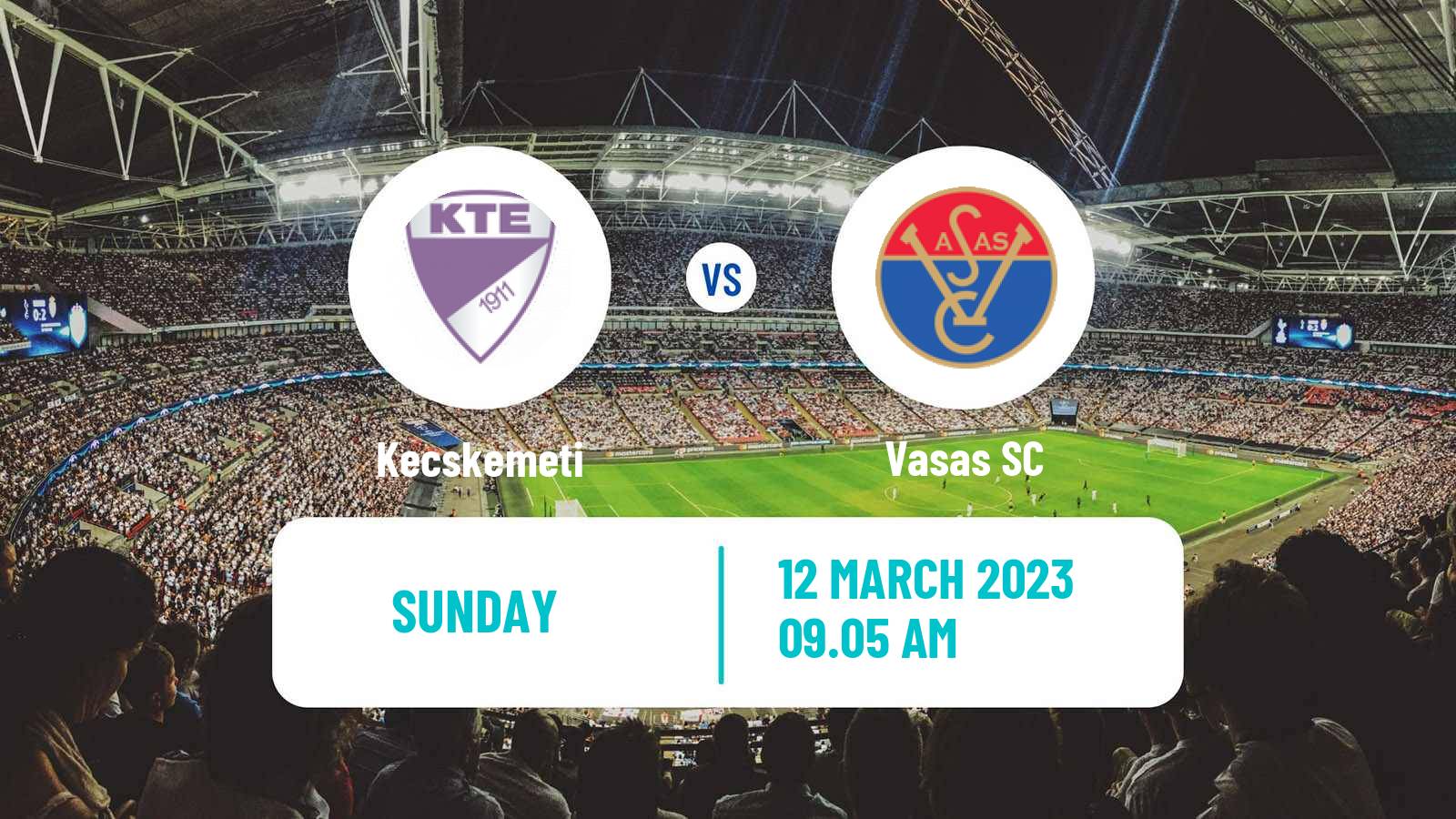Soccer Hungarian NB I Kecskemeti - Vasas
