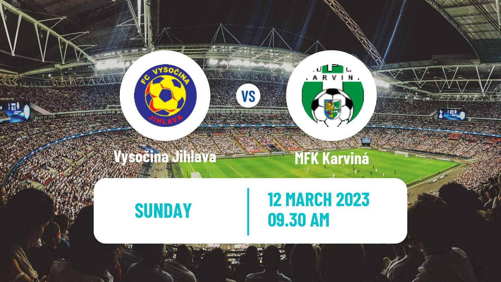 Soccer Czech Division 2 Vysočina Jihlava - Karviná