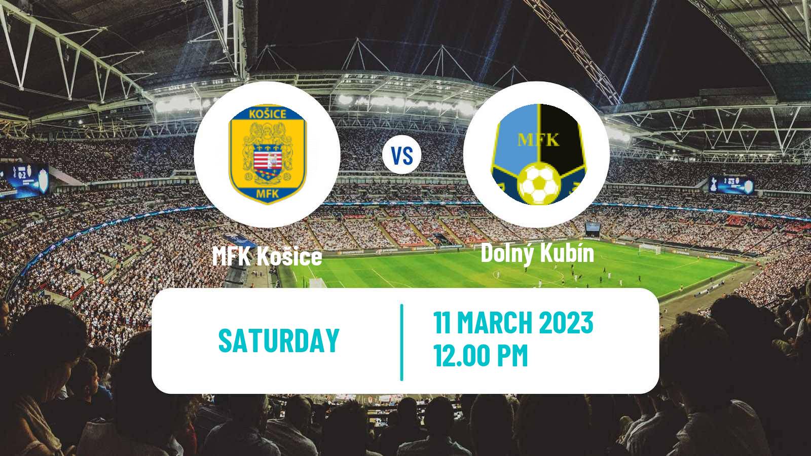 Soccer Slovak 2 Liga MFK Košice - Dolný Kubín