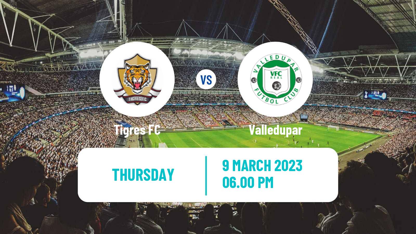 Soccer Colombian Primera B Tigres - Valledupar