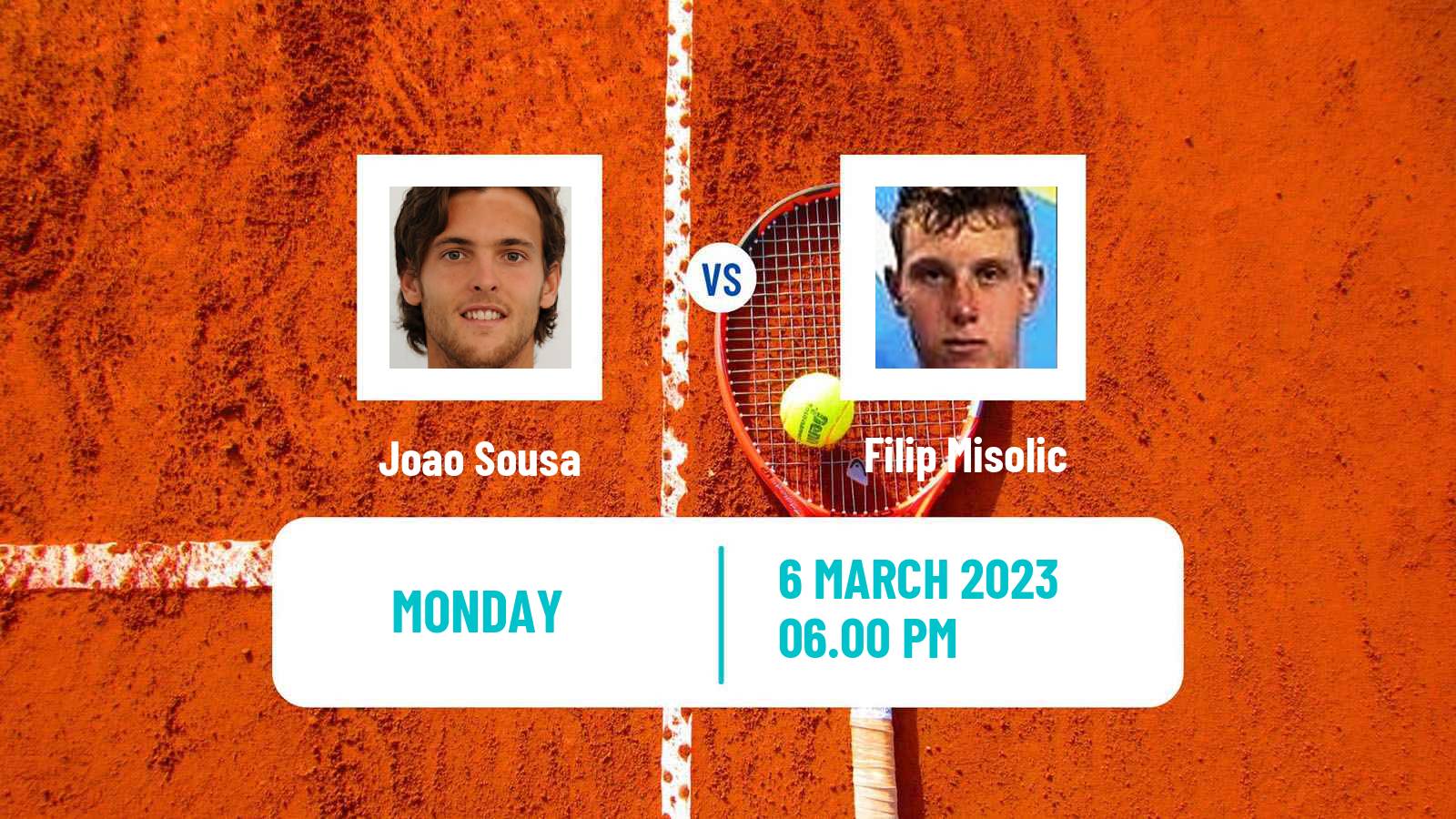 Tennis ATP Indian Wells Joao Sousa - Filip Misolic
