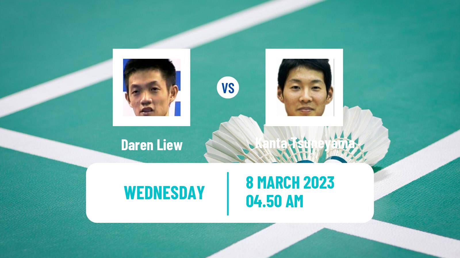 Badminton Badminton Daren Liew - Kanta Tsuneyama