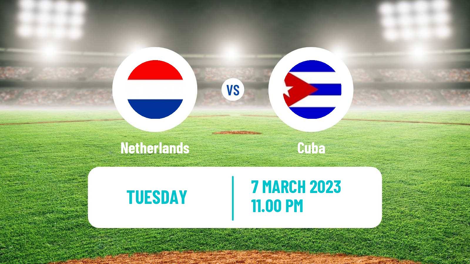 Baseball World Baseball Classic Netherlands - Cuba