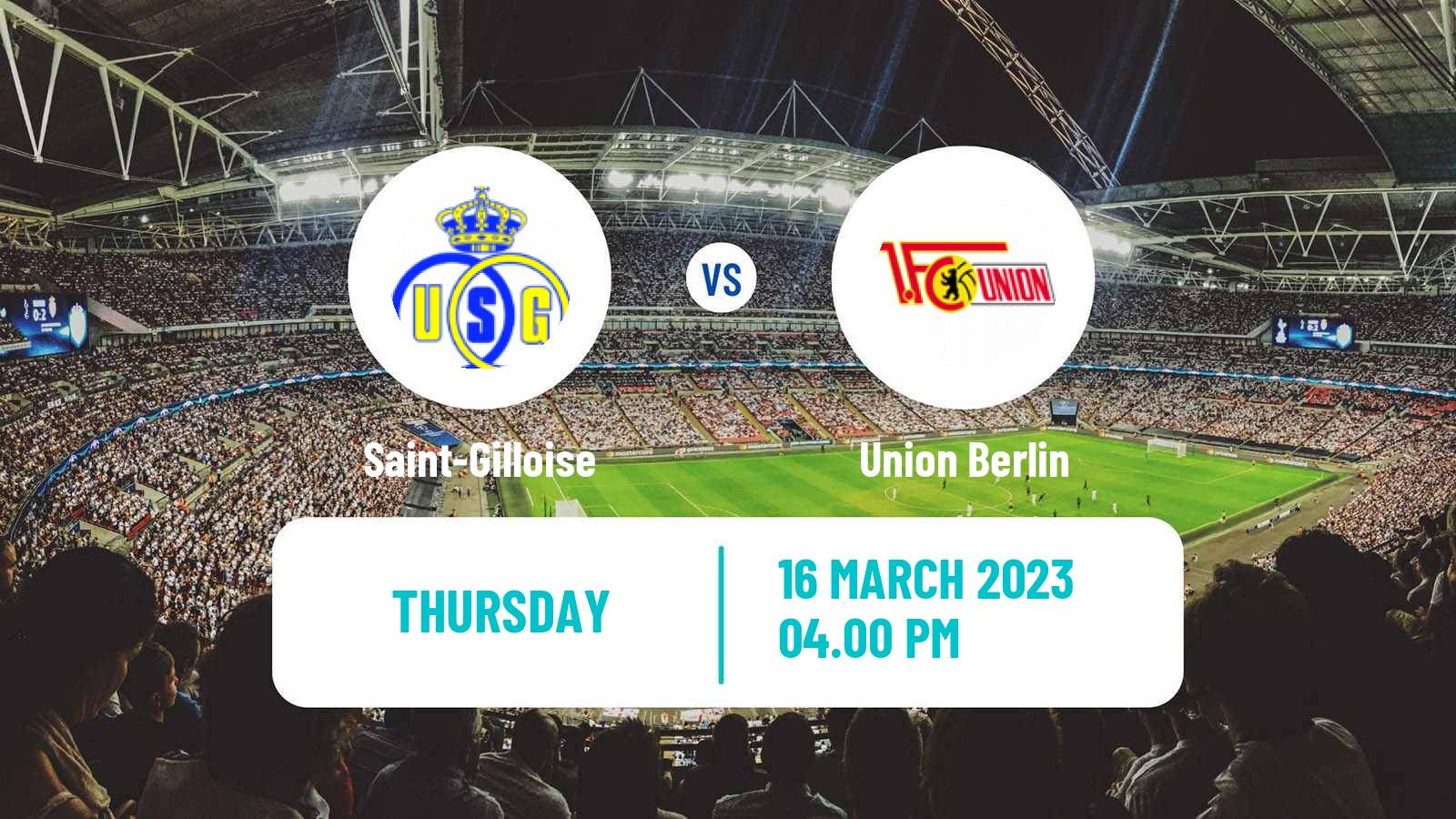 Soccer UEFA Europa League Saint-Gilloise - Union Berlin