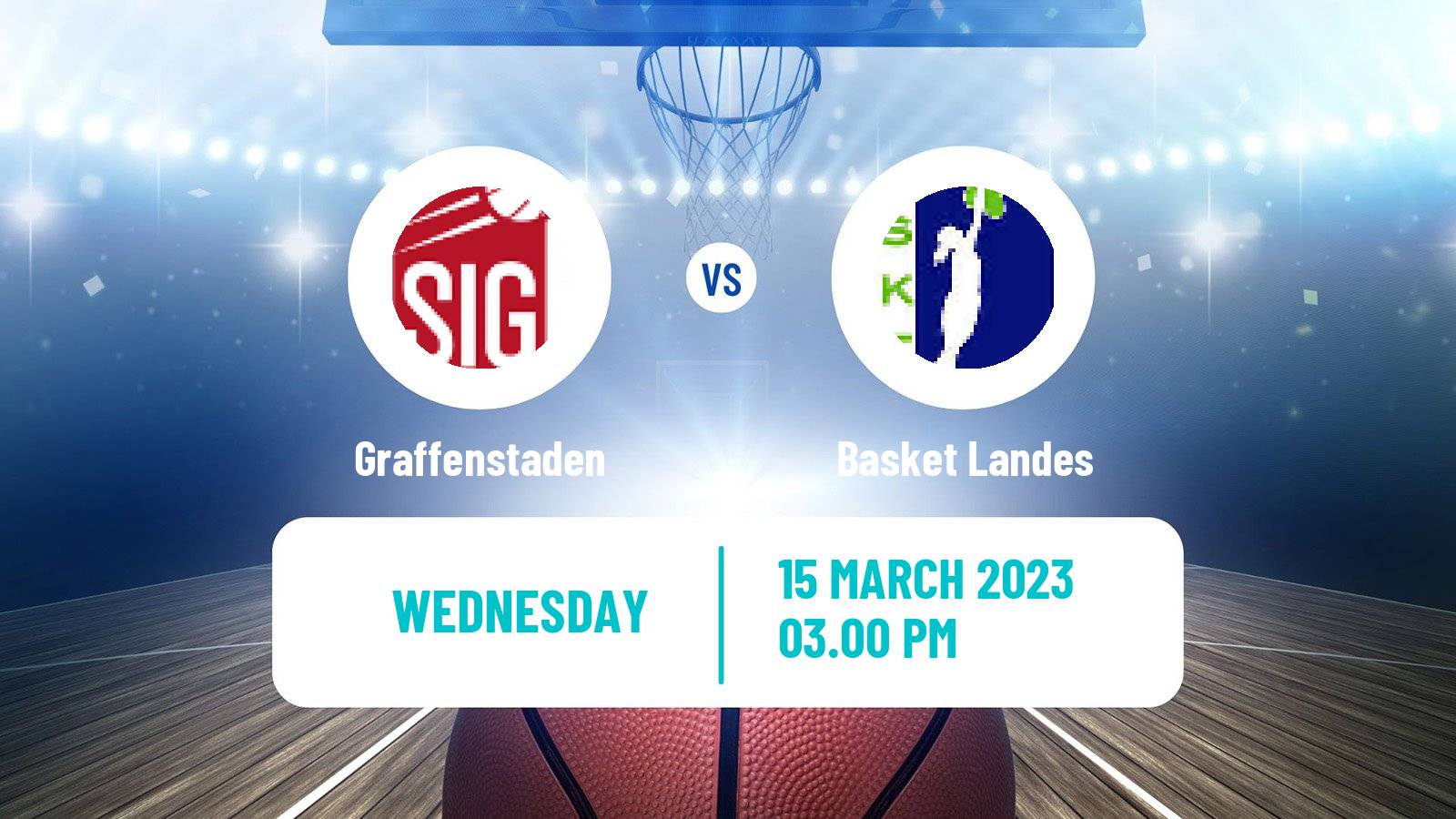 Basketball French Cup Basketball Women Graffenstaden - Basket Landes