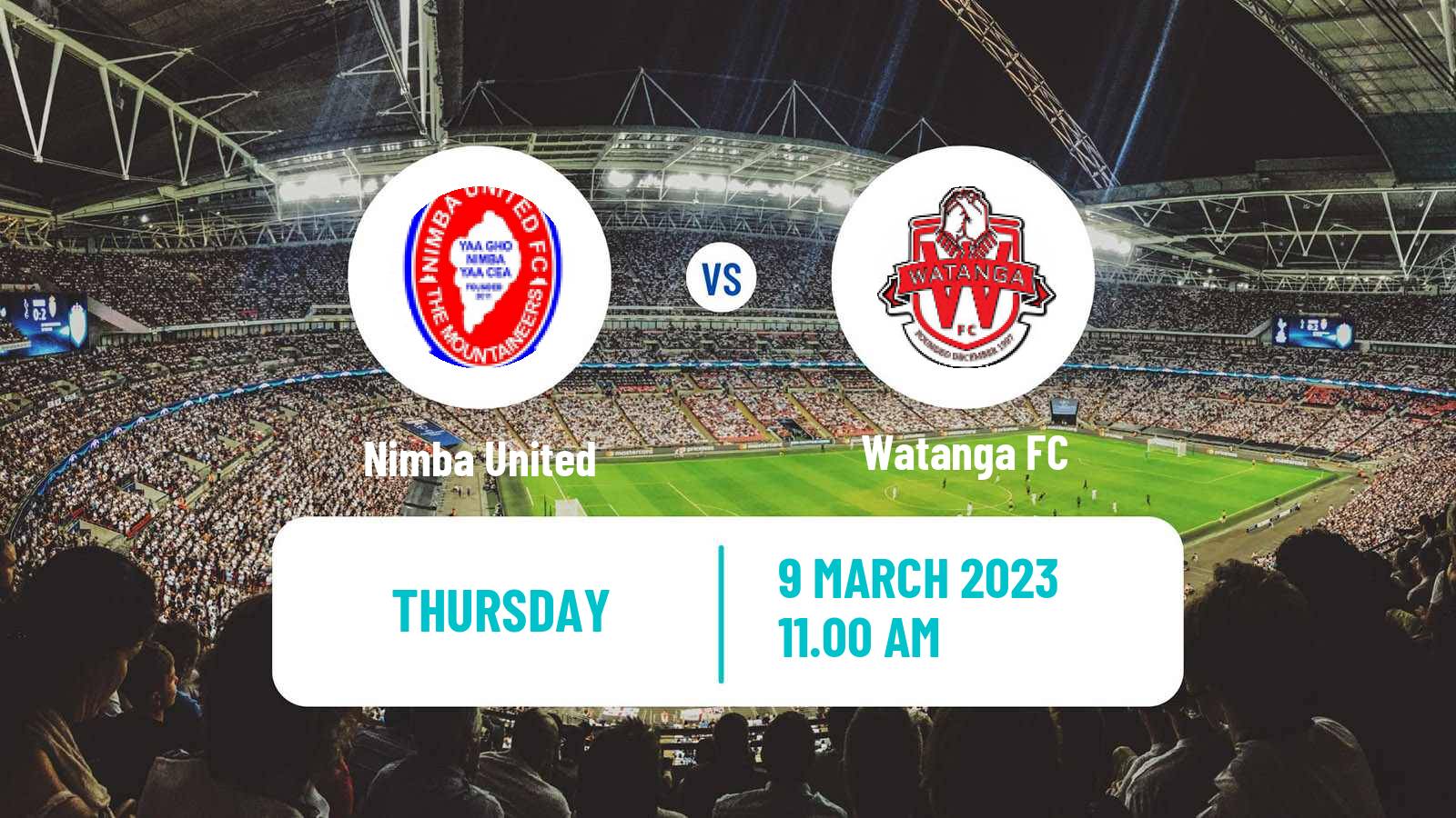 Soccer Liberian First Division Nimba United - Watanga