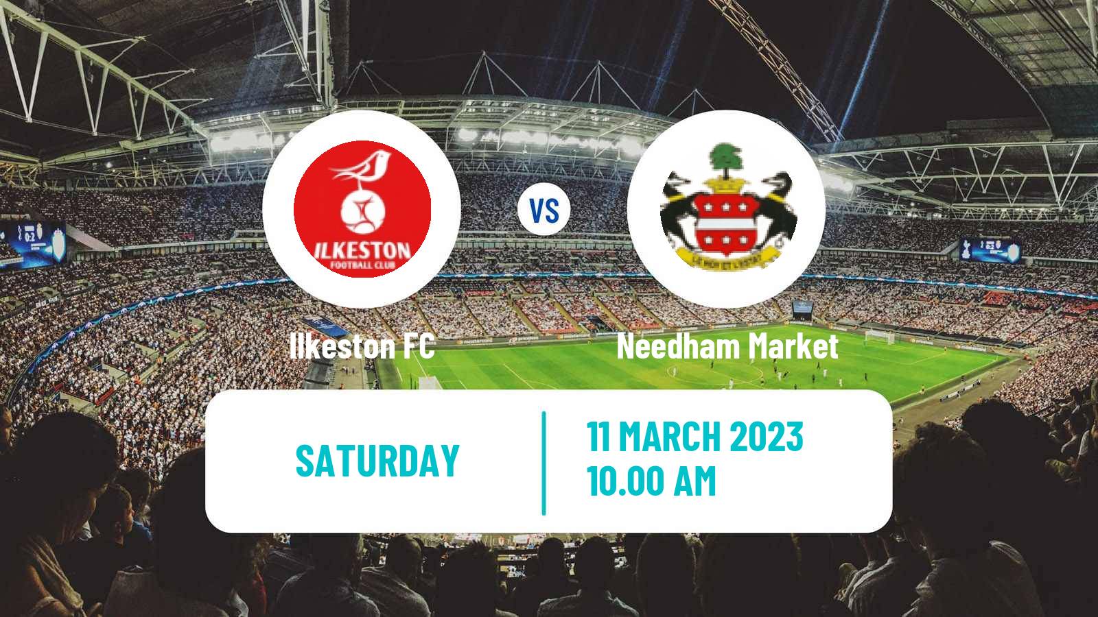 Soccer English Southern League Central Division Ilkeston - Needham Market
