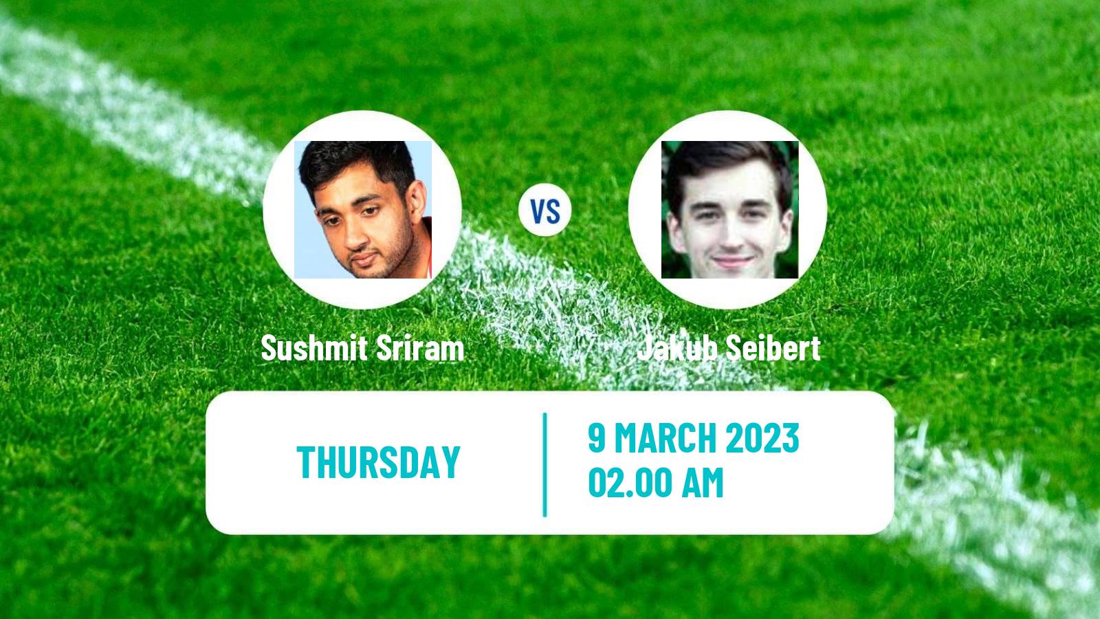 Table tennis Table Tennis Sushmit Sriram - Jakub Seibert