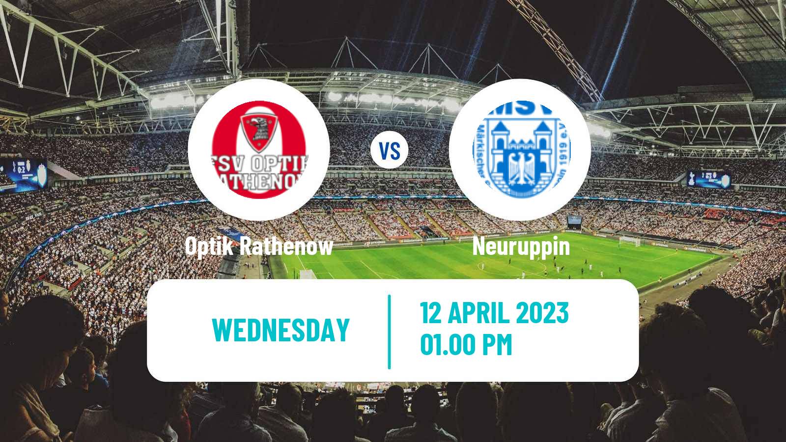 Soccer German Oberliga NOFV-Nord Optik Rathenow - Neuruppin