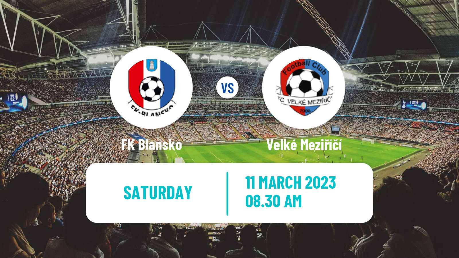 Soccer Czech MSFL Blansko - Velké Meziříčí