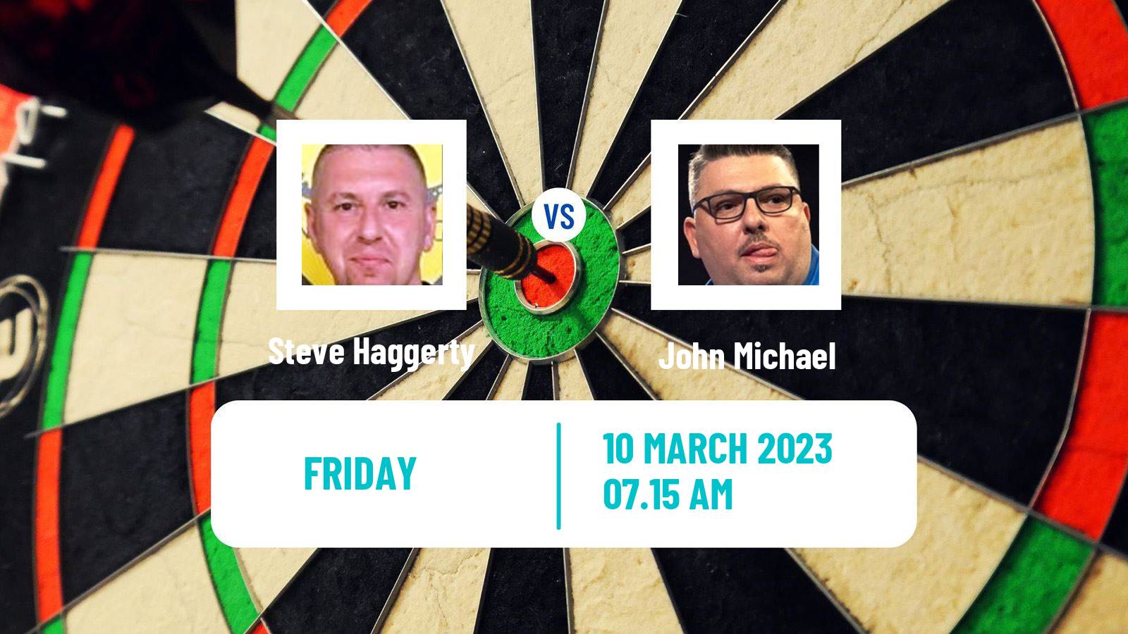 Darts Darts Steve Haggerty - John Michael