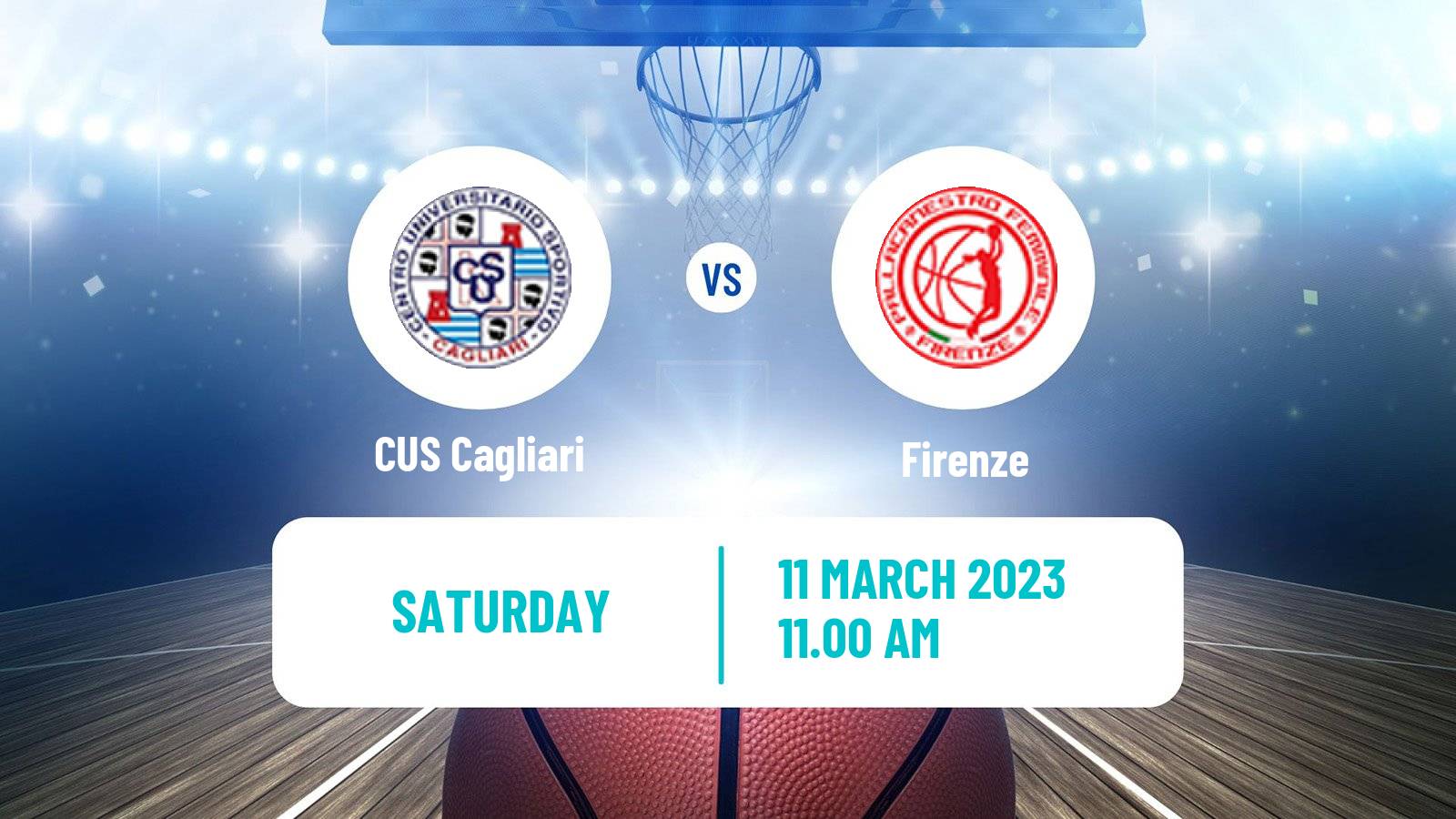 Basketball Italian Serie A2 South Basketball Women Cagliari - Firenze