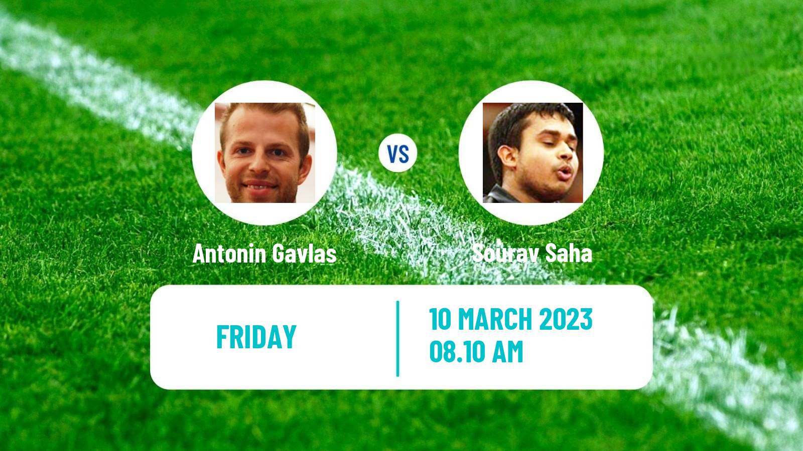 Table tennis Table Tennis Antonin Gavlas - Sourav Saha