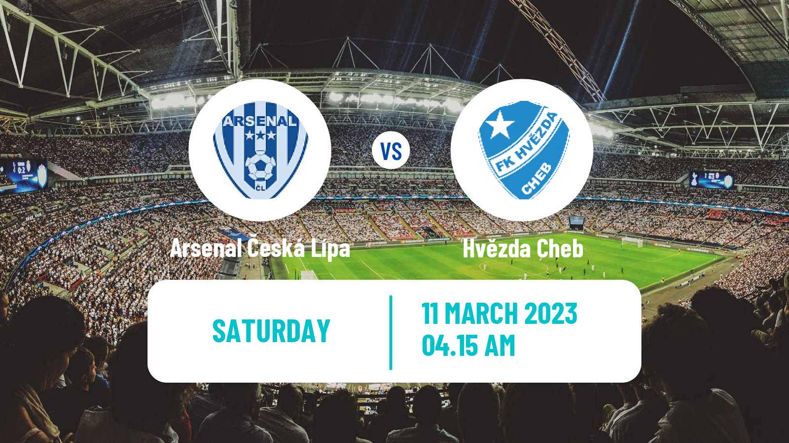 Football Czech Division B Arsenal Česká Lípa - Hvězda Cheb