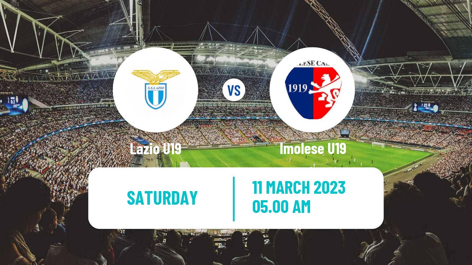 Soccer Italian Primavera 2 Lazio U19 - Imolese U19