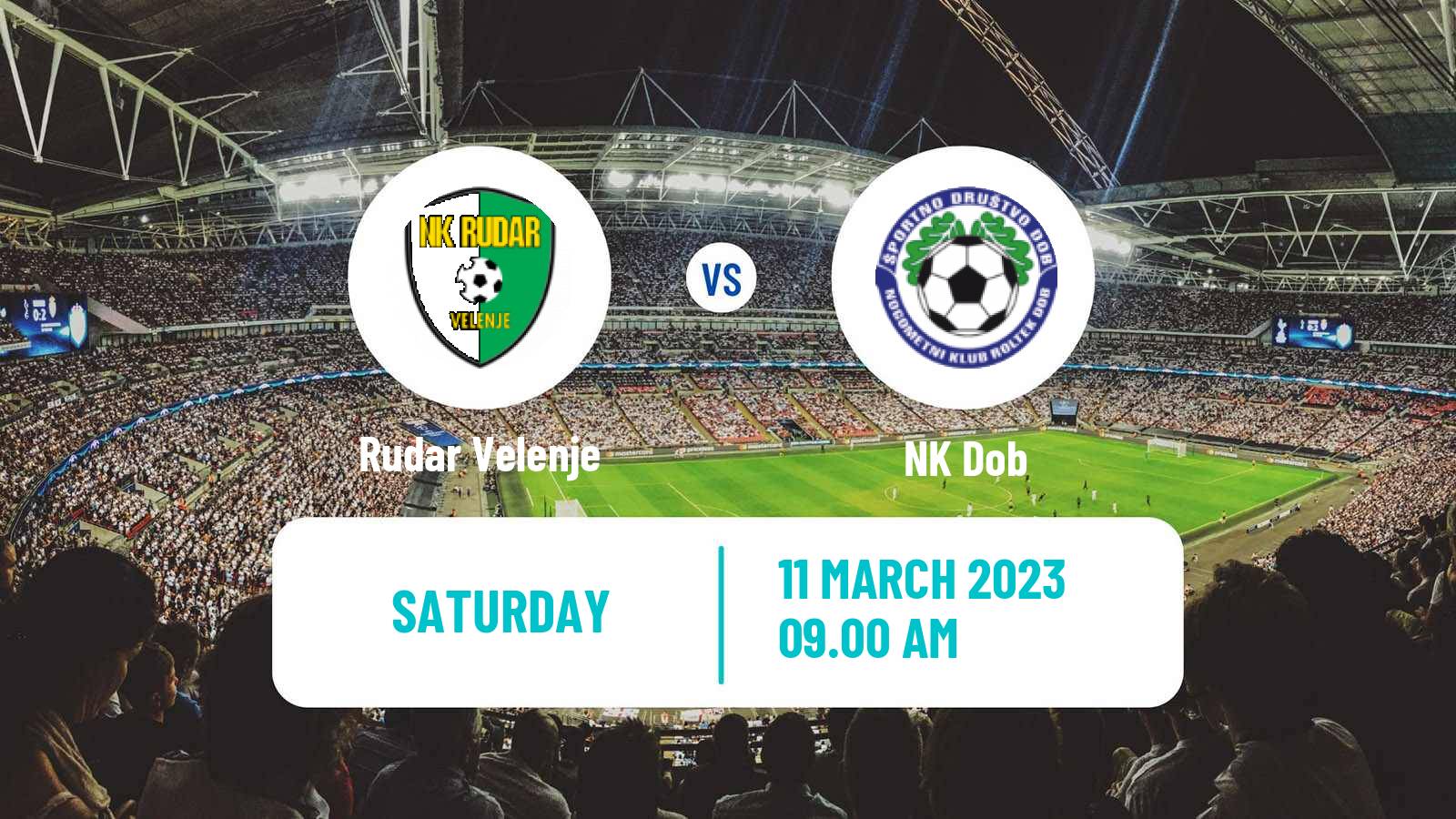 Soccer Slovenian 2 SNL Rudar Velenje - Dob