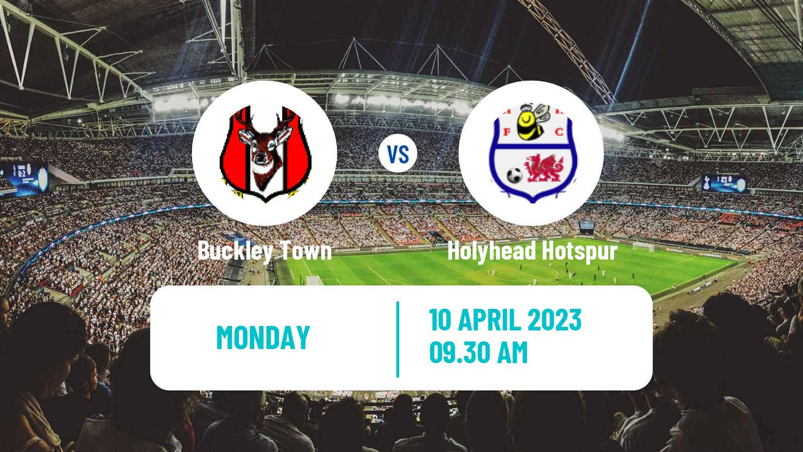 Soccer Welsh Cymru North Buckley Town - Holyhead Hotspur