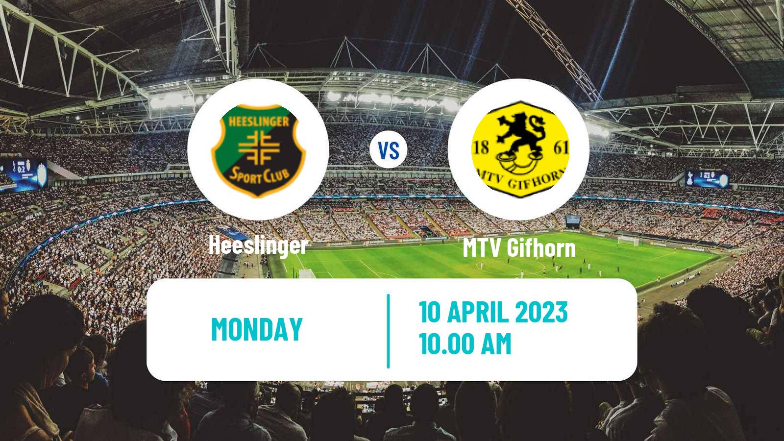 Soccer German Oberliga Niedersachsen Heeslinger - Gifhorn