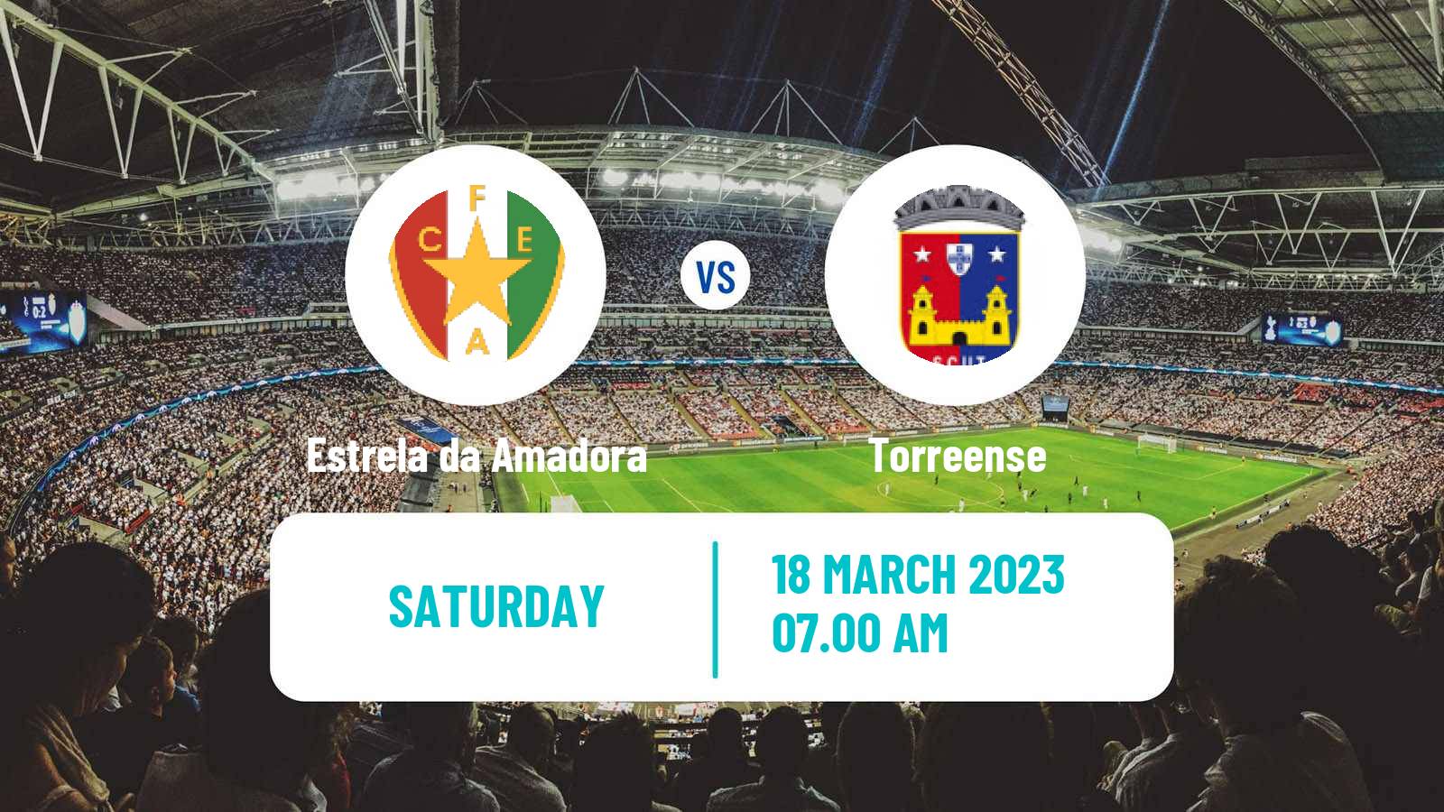 Soccer Portuguese Liga 2 Estrela da Amadora - Torreense