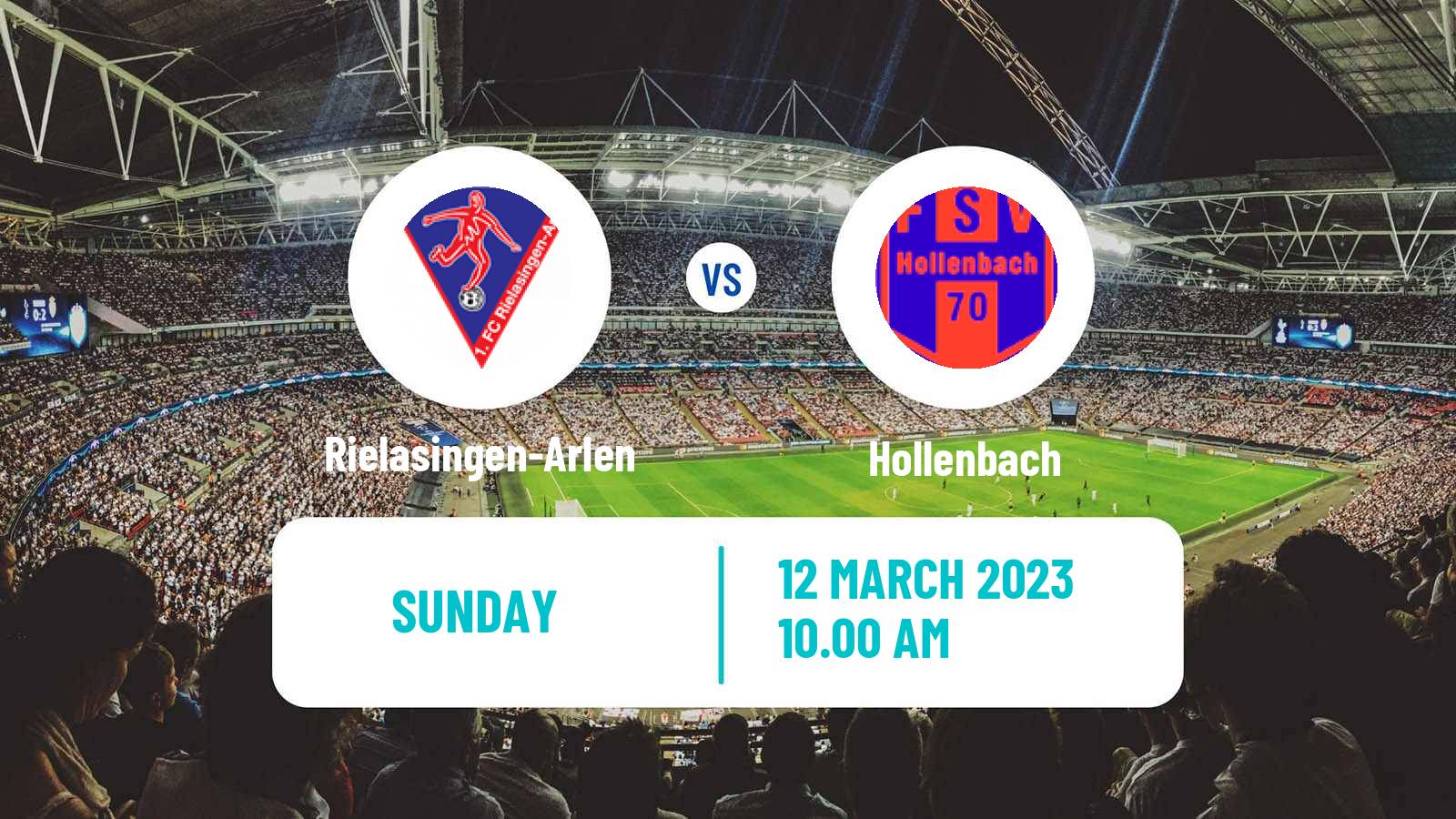 Soccer German Oberliga Baden-Württemberg Rielasingen-Arlen - Hollenbach