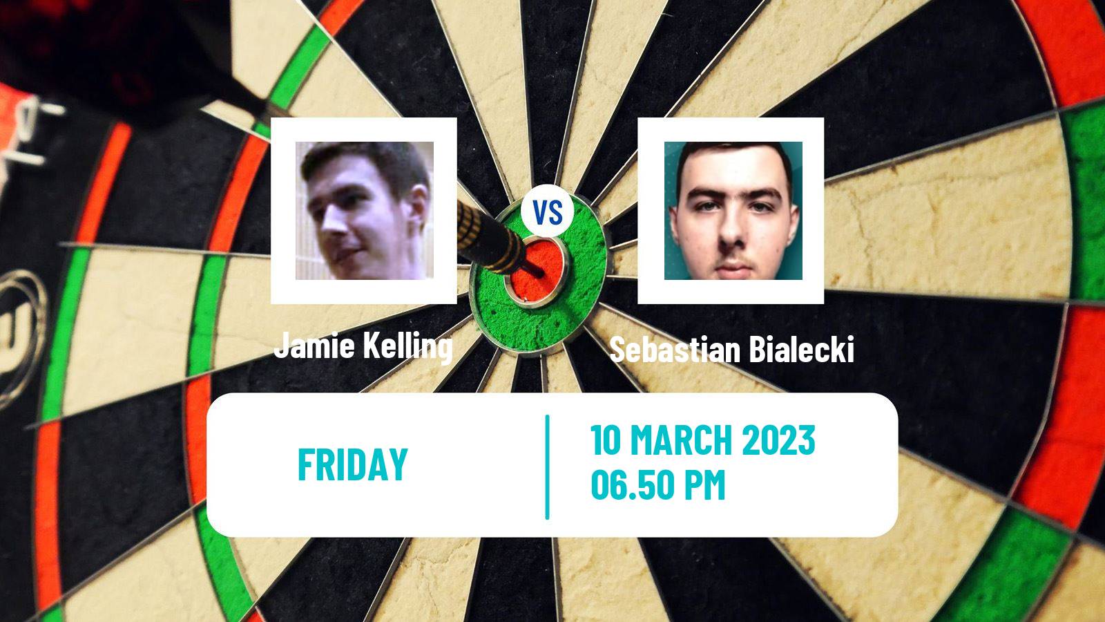 Darts Darts Jamie Kelling - Sebastian Bialecki