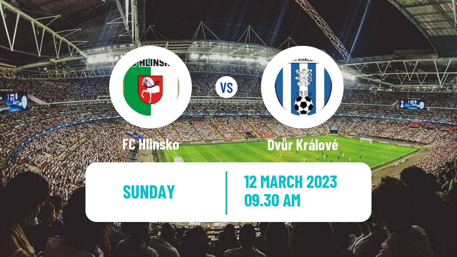 Soccer Czech Division C Hlinsko - Dvůr Králové