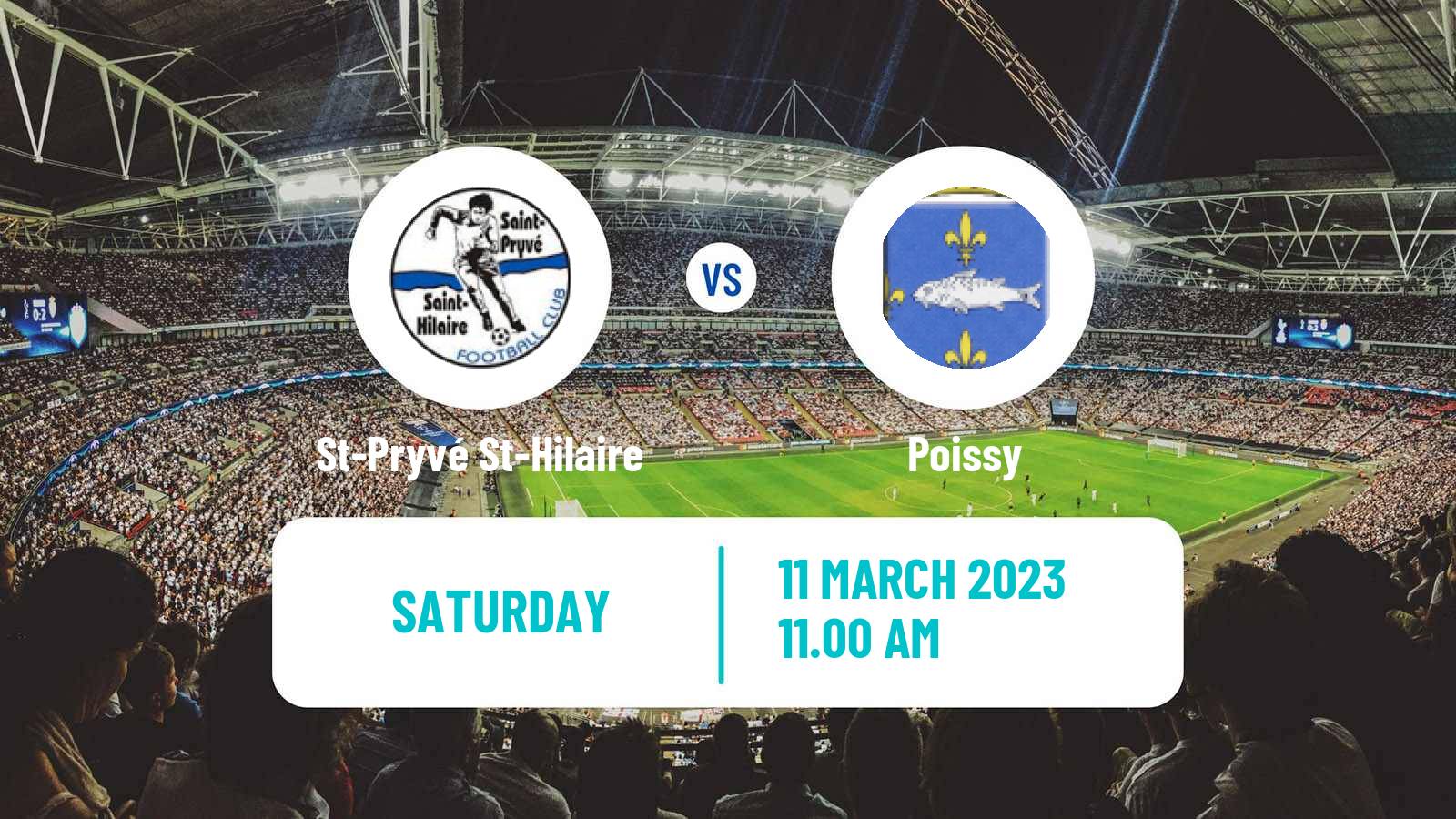 Soccer French National 2 - Group A St-Pryvé St-Hilaire - Poissy