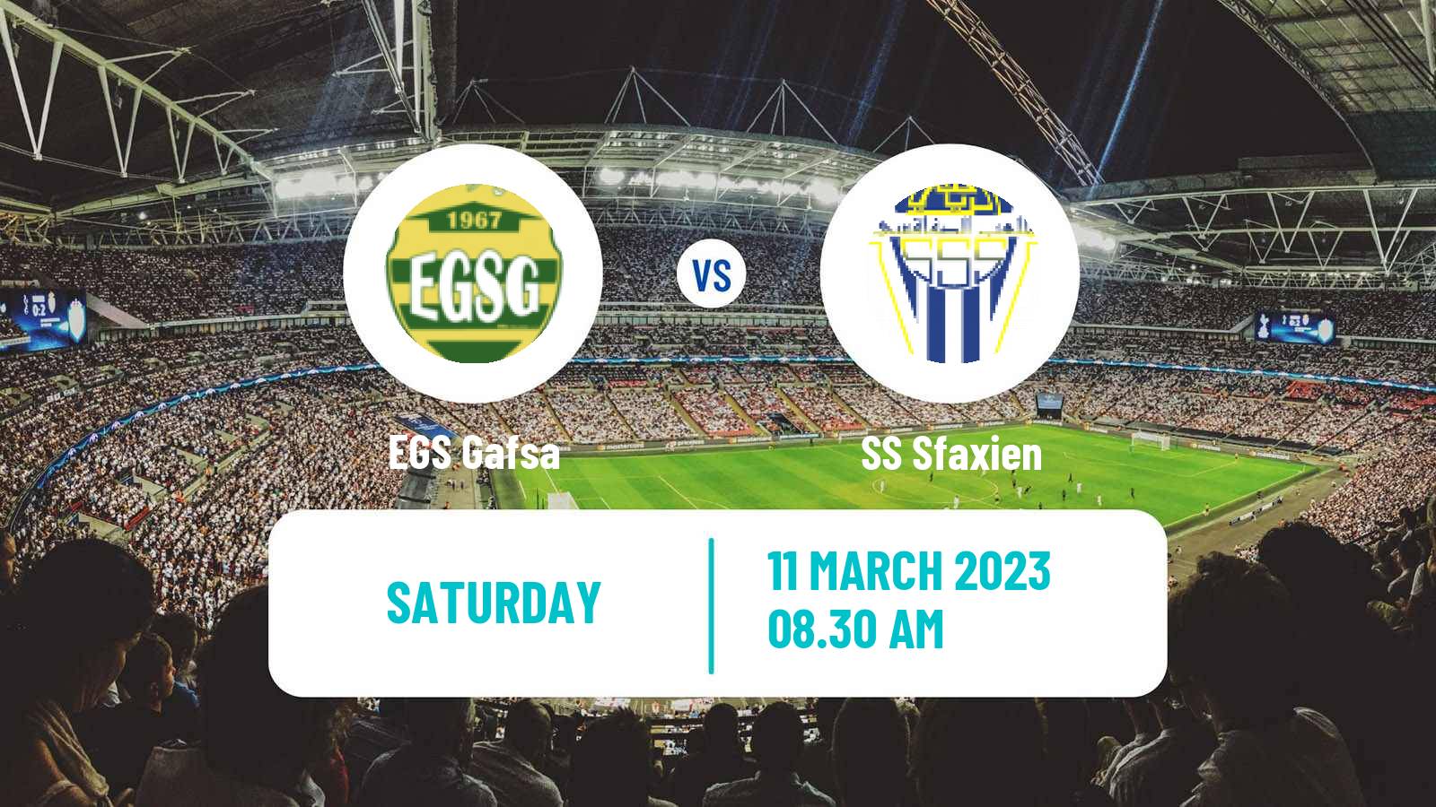 Soccer Tunisian Ligue 2 EGS Gafsa - SS Sfaxien