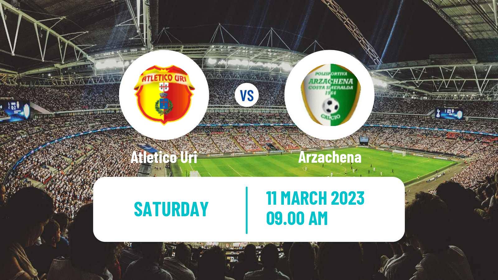 Soccer Italian Serie D - Group G Atletico Uri - Arzachena