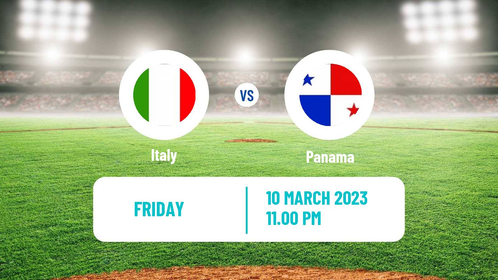 Baseball World Baseball Classic Italy - Panama
