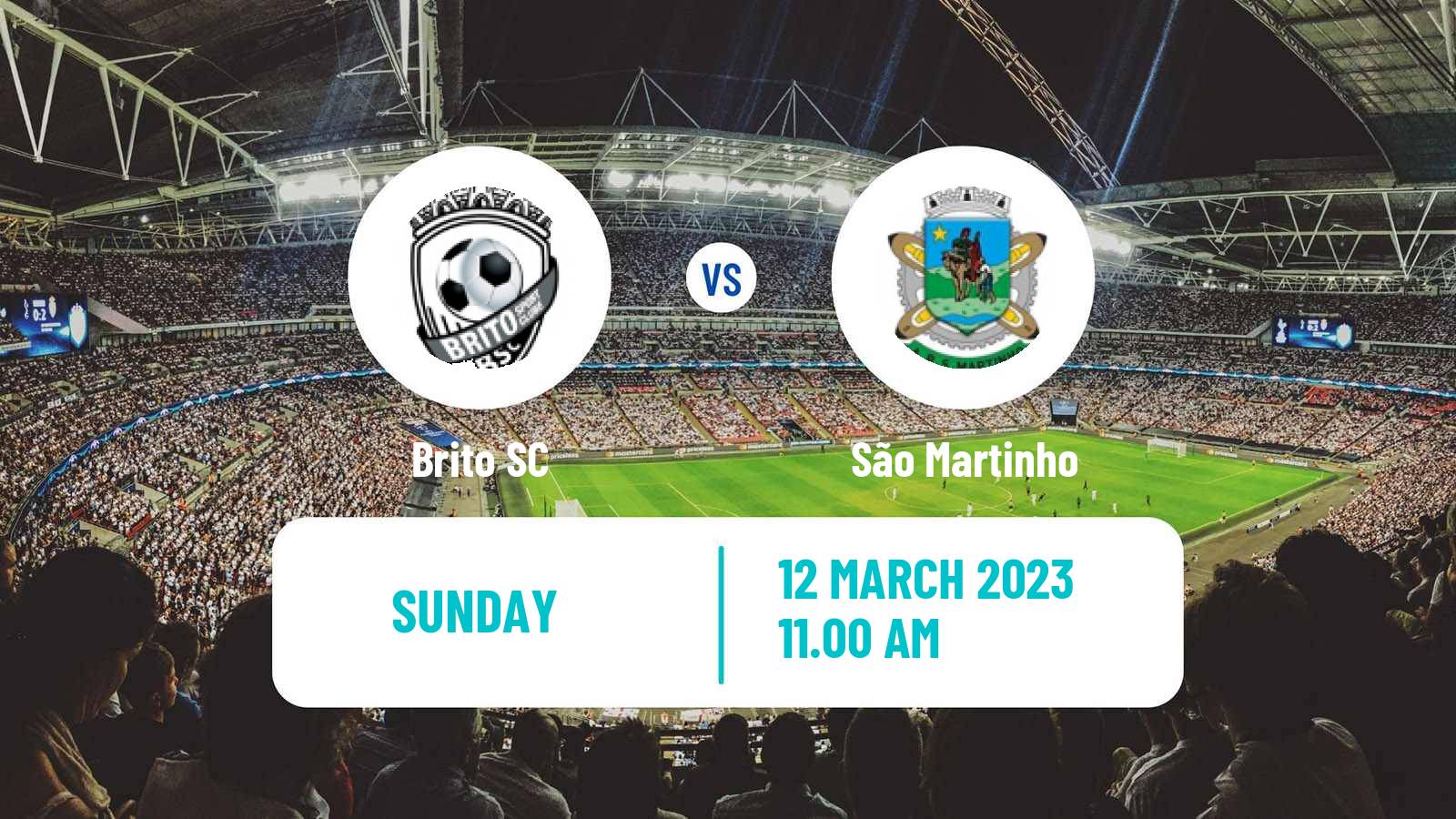Soccer Campeonato de Portugal Brito - São Martinho