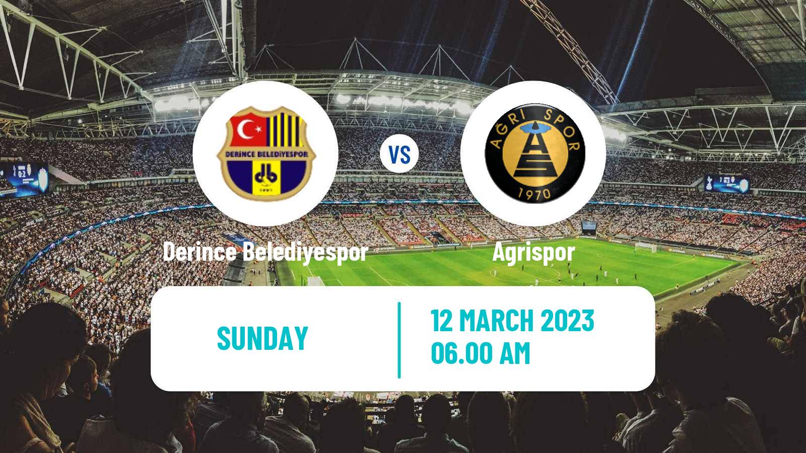 Soccer Turkish 3 Lig Group 1 Derince Belediyespor - Agrispor
