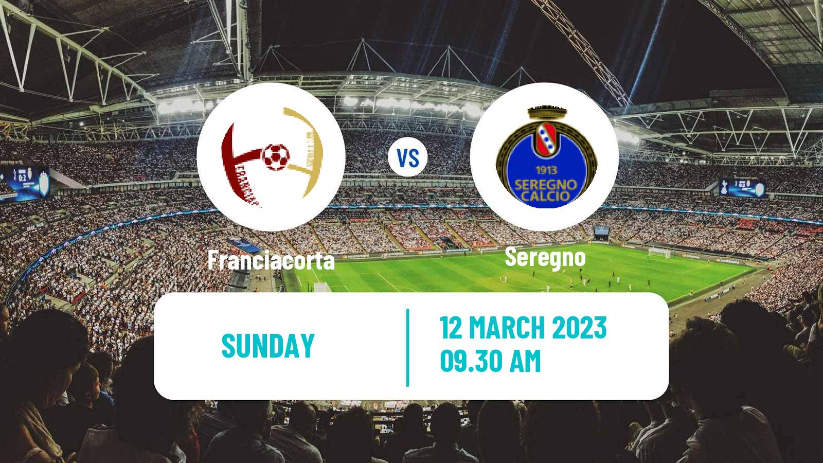 Soccer Italian Serie D - Group B Franciacorta - Seregno