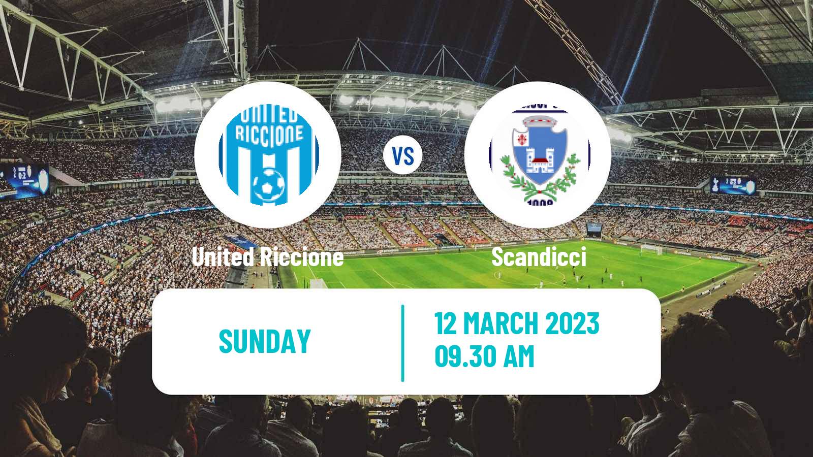 Soccer Italian Serie D - Group D United Riccione - Scandicci